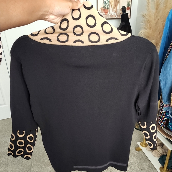 Geometric Retro Sweater - Picture 3 of 5